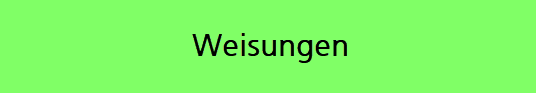 Weisungen