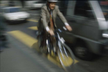 Bicicletta nel traffico
