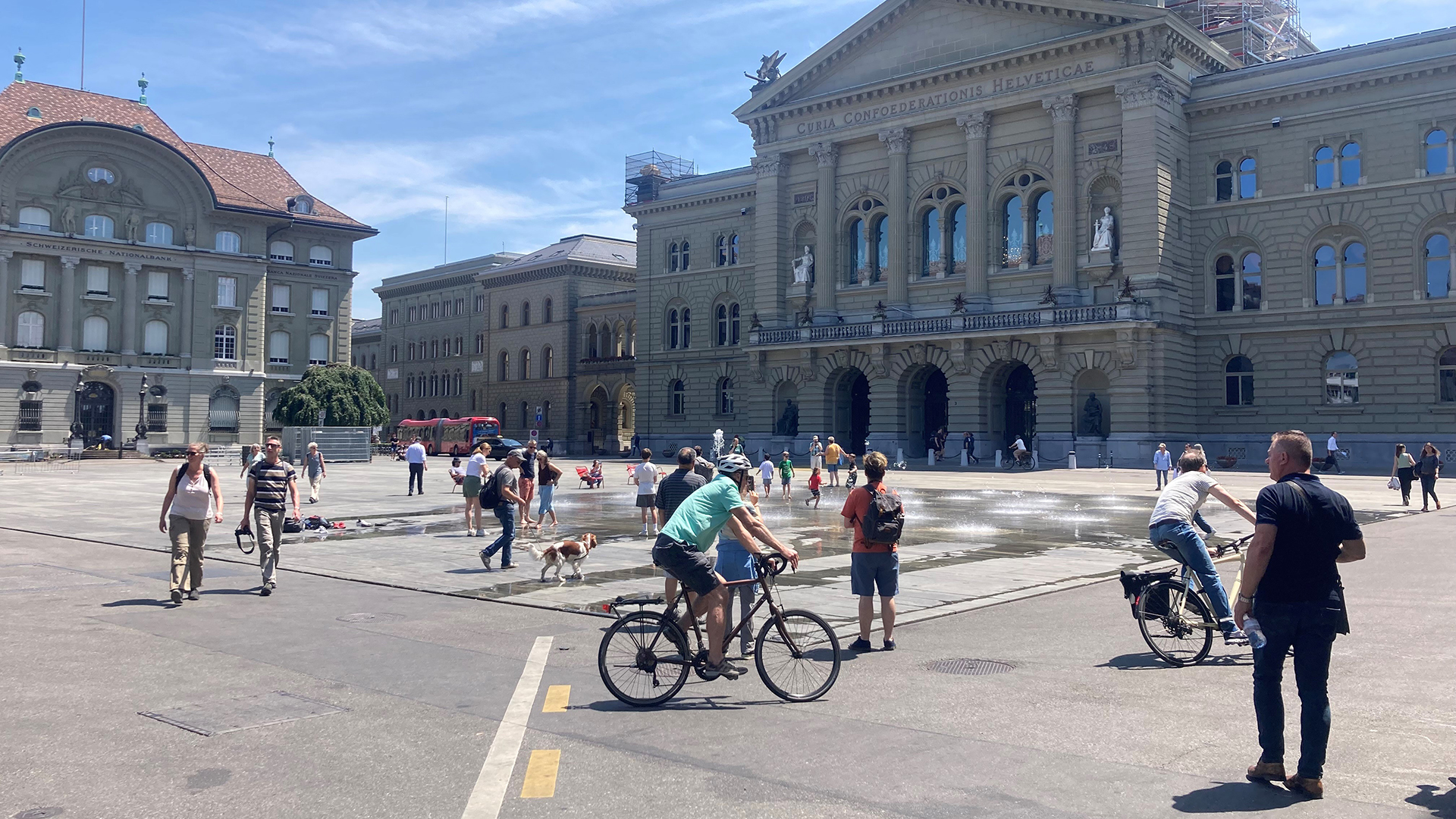 Bundesplatz Bern Langsamverkehr